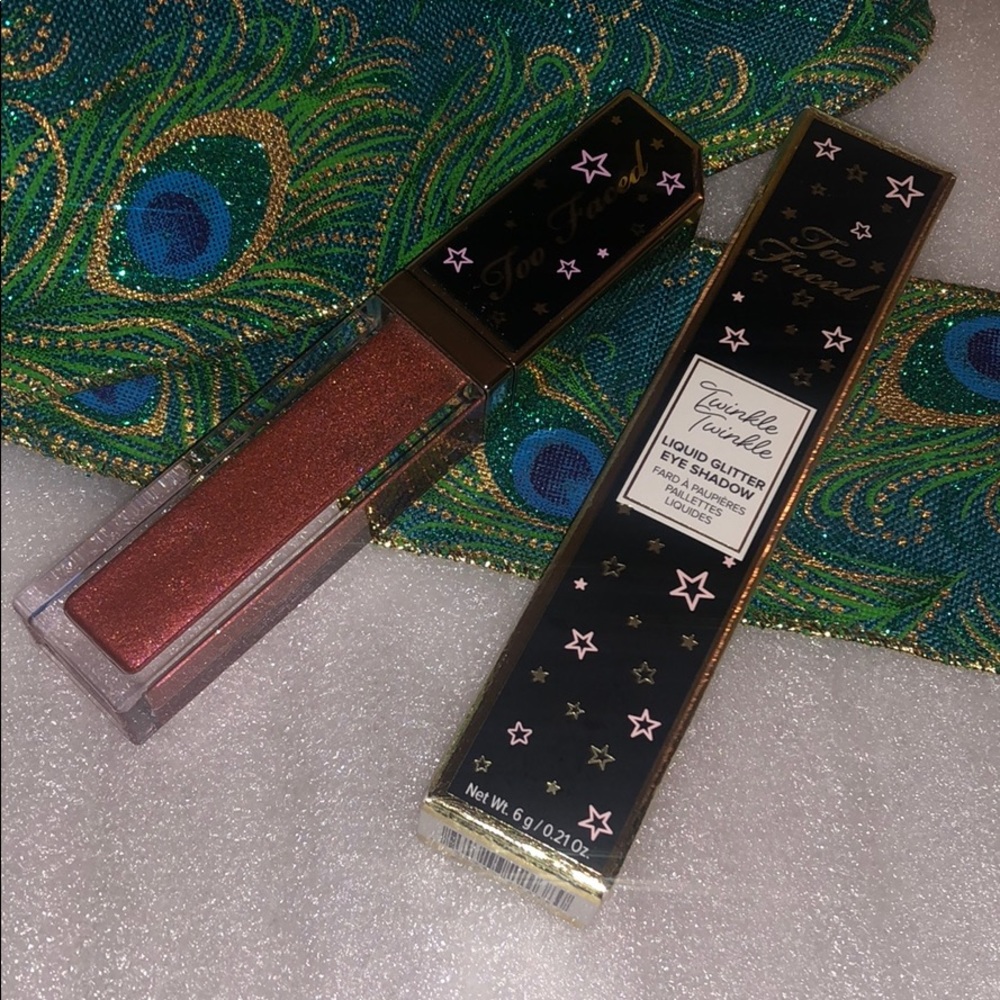 2/$20 Too Faced Tutti Frutti Glitter Eyeshadow